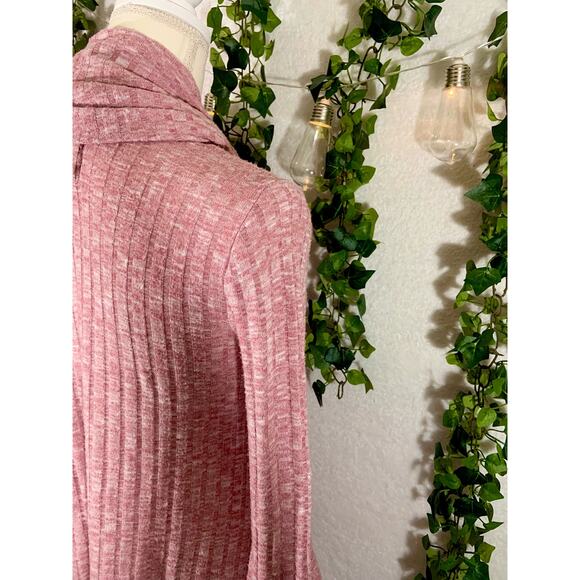 Cupio Cowl Neck Top Size Small Drapey Asymmetrical Tunic Pullover - Picture 4 of 9